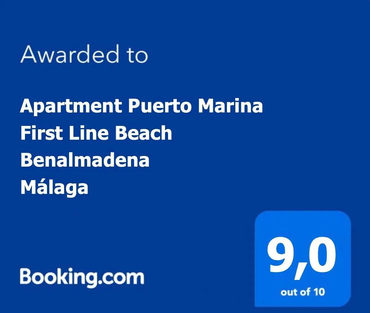 Apartment Puerto Marina - First Line Beach - Benalmadena - Malaga